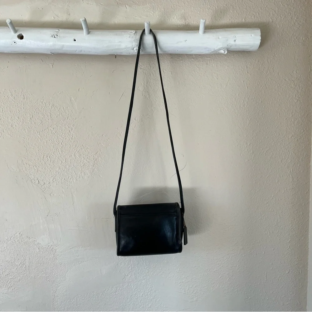 Coach | Black Leather Vintage Chrystie Bag